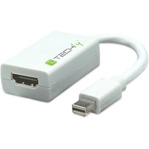Techly Mini DisplayPort na HDMI adaptér 15m Bílý - Video adaptér Techly Mini DisplayPort na HDMI adaptér 15m Bílý - Video adaptér