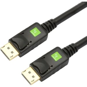 Techly 1m DisplayPort Cable - High Bandwidth Video Techly 1m DisplayPort Cable - High Bandwidth Video