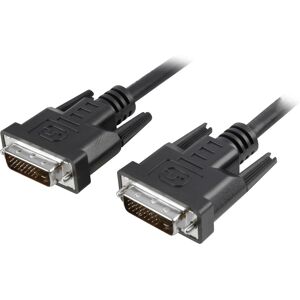 Techly Cable DVI-D 0,5m Negro - Cable DVI Techly Cable DVI-D 0,5m Negro - Cable DVI