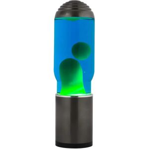 iTotal - Lampe ADA - Base gris foncé, Liquide bleu et Cire verte - Lampe de table - Publicité iTotal - Lampe ADA - Base gris foncé, Liquide bleu et Cire verte - Lampe de table - Publicité