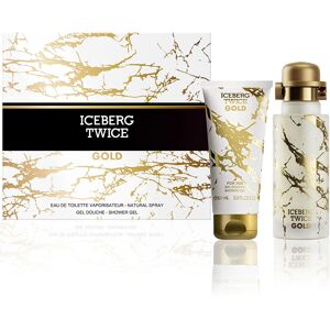 Iceberg Twice Gold Men - Eau de Toilette 125ml & Shower Gel 100ml Iceberg Twice Gold Men - Eau de Toilette 125ml & Shower Gel 100ml