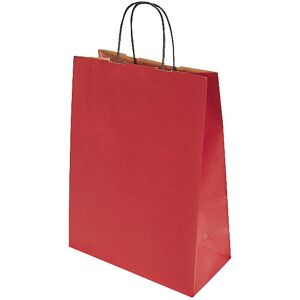 Kaiser+Kraft Papiertragetasche - zeitlos, 310x110mm, VE 150, rot - Papiertasche Kaiser+Kraft Papiertragetasche - zeitlos, 310x110mm, VE 150, rot - Papiertasche