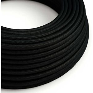 Creative Cables Schwarzes 5m Rundes Textilkabel - Elektrischer Typ Creative Cables Schwarzes 5m Rundes Textilkabel - Elektrischer Typ