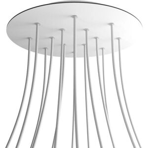 Système Rosace de Plafond Creative Cables - 400mm Blanc Mat - Accessoire d'Éclairage de Plafond - Publicité Système Rosace de Plafond Creative Cables - 400mm Blanc Mat - Accessoire d'Éclairage de Plafond - Publicité