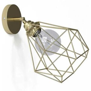 Creative - Lampada da parete in metallo 90° con paralume Diamond Creative - Lampada da parete in metallo 90° con paralume Diamond