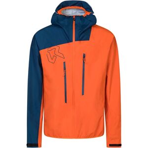 Rock Experience Mt Watkins 2.0 Hoodie Heren Jas Flame/Moroccan Blue - Jas Rock Experience Mt Watkins 2.0 Hoodie Heren Jas Flame/Moroccan Blue - Jas
