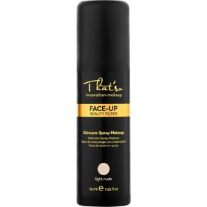 That'So Light Nude Face Up Spray - Base de maquillage en spray - Publicité That'So Light Nude Face Up Spray - Base de maquillage en spray - Publicité