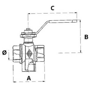 OEM Marine 3 Way Ball Valve - Valve OEM Marine 3 Way Ball Valve - Valve