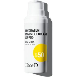 FaceD Hydrasun SPF50 - Crema Solare Idratante e Sensibile FaceD Hydrasun SPF50 - Crema Solare Idratante e Sensibile