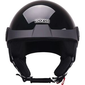 SPARCO Demi-jet Helm met Peak - Motorfietsuitrusting SPARCO Demi-jet Helm met Peak - Motorfietsuitrusting