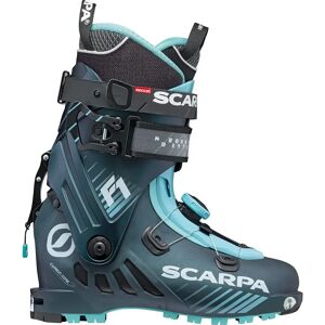 Scarpa F1 Anthracite - Aqua Bottes de ski de randonnée - Publicité Scarpa F1 Anthracite - Aqua Bottes de ski de randonnée - Publicité