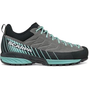 Scarpa Mescalito GTX - Chaussures d'approche légères et imperméables - Gris et Bleu - Publicité Scarpa Mescalito GTX - Chaussures d'approche légères et imperméables - Gris et Bleu - Publicité