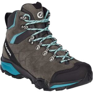 Scarpa ZG Trek GTX Femme - Nubuck, Synthétique, Bleu - Bottes de trekking - Publicité Scarpa ZG Trek GTX Femme - Nubuck, Synthétique, Bleu - Bottes de trekking - Publicité