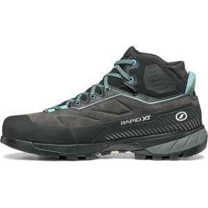 Scarpa Damen Rapid XT Mid GTX - Approach, Trail, Leichte Wanderung - Schwarz/Blau Scarpa Damen Rapid XT Mid GTX - Approach, Trail, Leichte Wanderung - Schwarz/Blau