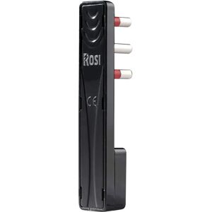 ROSI Platte 90° Hoekstopcontact - Italiaans 16A zwart ROSI Platte 90° Hoekstopcontact - Italiaans 16A zwart