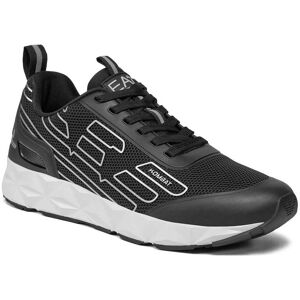 Ea7 X8X154 XK357 K716 Czarna podeszwa z gumy Sportowe sneakersy - Buty Ea7 X8X154 XK357 K716 Czarna podeszwa z gumy Sportowe sneakersy - Buty