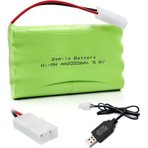 Yunique Green-Clean-Power Batterie Rechargeable 9.6V 2000mAh - Voitures RC - Publicité Yunique Green-Clean-Power Batterie Rechargeable 9.6V 2000mAh - Voitures RC - Publicité