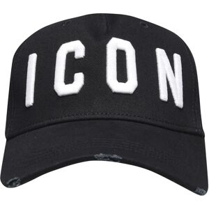 Dsquared2 Baseball Cap Icon - (BCM4001) black Dsquared2 Baseball Cap Icon - (BCM4001) black