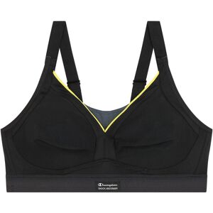 Shock Absorber 36 B Slate Grey/Yellow Sports Bra - Sports Type Shock Absorber 36 B Slate Grey/Yellow Sports Bra - Sports Type