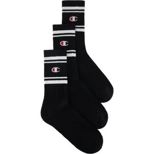 Champion Modell - Crew Socks - 3-pakning - Svart - Unisex Sokker Champion Modell - Crew Socks - 3-pakning - Svart - Unisex Sokker