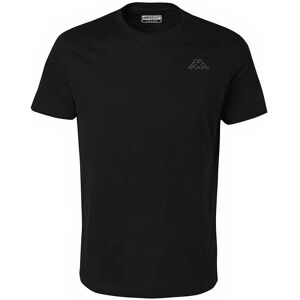 Kappa XXL Svart Slim T-Shirt - T-Shirt Kappa XXL Svart Slim T-Shirt - T-Shirt