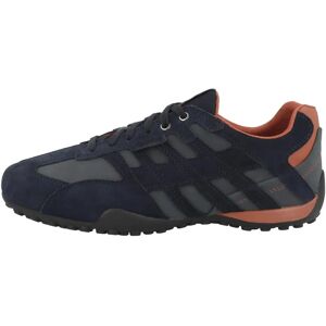Geox UOMO SNAKE A Navy Low Cut Trainers Geox UOMO SNAKE A Navy Low Cut Trainers