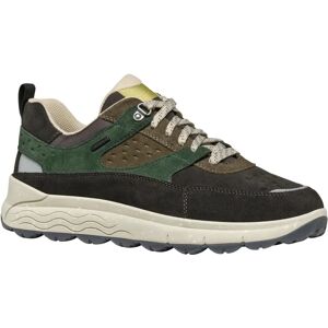 GEOX Spherica 4x4 Abx Men Dark Brown / Dark Green Sneakers GEOX Spherica 4x4 Abx Men Dark Brown / Dark Green Sneakers