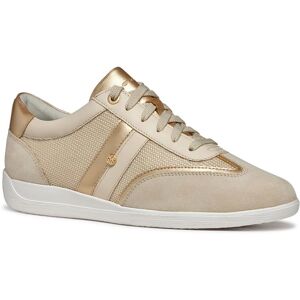 GEOX Myria Beige Gold Sneakers - Sneakers GEOX Myria Beige Gold Sneakers - Sneakers