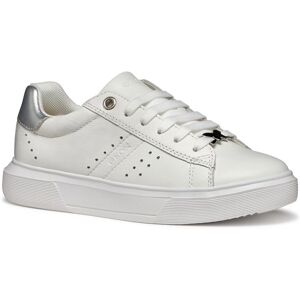Geox Nettuno Wit/Silber Sneakers - Sneakers Geox Nettuno Wit/Silber Sneakers - Sneakers