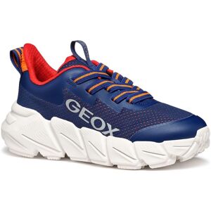 GEOX J FLEXYPER FAST BOY - Sneakers - navy, arancione - Sportivo GEOX J FLEXYPER FAST BOY - Sneakers - navy, arancione - Sportivo