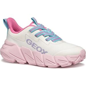 GEOX Shoes Flexyper Fast Junior White/Pink - Shoes GEOX Shoes Flexyper Fast Junior White/Pink - Shoes