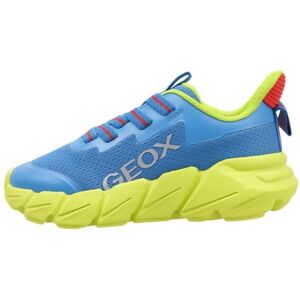 GEOX Flexyper Fast Junior Koninklijk Blauw/Limoen - Sneakers GEOX Flexyper Fast Junior Koninklijk Blauw/Limoen - Sneakers