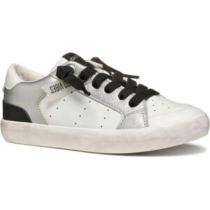 GEOX Gisli Ragazza Bianco/Silver - Sneakers GEOX Gisli Ragazza Bianco/Silver - Sneakers