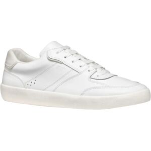 Geox Affile White Sneakers - Breathable, Leather, Minimalist Geox Affile White Sneakers - Breathable, Leather, Minimalist