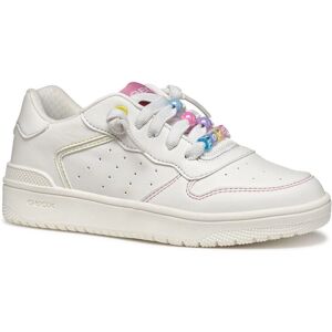 GEOX Washiba White/Pink Shoes for Girls - Shoes GEOX Washiba White/Pink Shoes for Girls - Shoes
