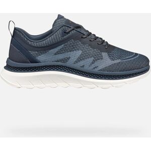 GEOX Spherica Actif X - Pantofi sport - Albastru închis - Respirabil, Absorbiție șocuri, Confortabile GEOX Spherica Actif X - Pantofi sport - Albastru închis - Respirabil, Absorbiție șocuri, Confortabile