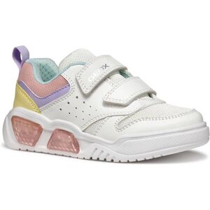 GEOX J55HPA Low-Cut Sneakers White Multicolor - Shoes GEOX J55HPA Low-Cut Sneakers White Multicolor - Shoes