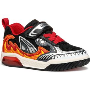 GEOX Inek Black/Red Active Sneakers - Shoes GEOX Inek Black/Red Active Sneakers - Shoes