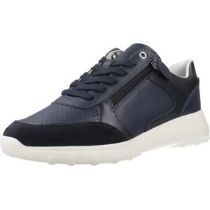 Geox Allenie Dark Blue Sneakers - Breathable, Stylish, Comfortable Geox Allenie Dark Blue Sneakers - Breathable, Stylish, Comfortable