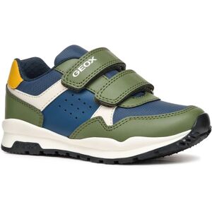 Geox Boys Pavel Trainers Military Avio - Trainers Geox Boys Pavel Trainers Military Avio - Trainers