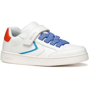 GEOX Eclyper Junior White/orange - Sneakers GEOX Eclyper Junior White/orange - Sneakers