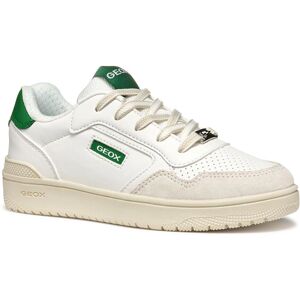 GEOX Washiba White/Green Junior Sneakers - Sneakers GEOX Washiba White/Green Junior Sneakers - Sneakers