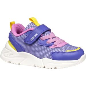 GEOX Loftus Mädchen Sneaker - Violett/Neon Pink - Turnschuh GEOX Loftus Mädchen Sneaker - Violett/Neon Pink - Turnschuh
