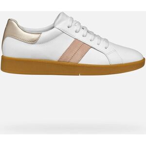 GEOX Meleda Beige/White Casual Sneakers - Sneakers GEOX Meleda Beige/White Casual Sneakers - Sneakers