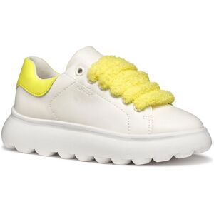 GEOX Puffypop Vit/neon Gul Damskor - Sneakers GEOX Puffypop Vit/neon Gul Damskor - Sneakers