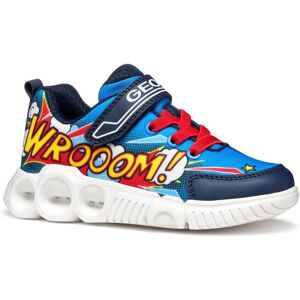 Geox J Wroom Boy Sneakers - Youth Sizes 24-34 Geox J Wroom Boy Sneakers - Youth Sizes 24-34