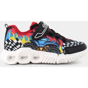 Geox J Wroom Boy D Sneakers - Shock-Absorbing, Light-Up - Kids Shoes Geox J Wroom Boy D Sneakers - Shock-Absorbing, Light-Up - Kids Shoes