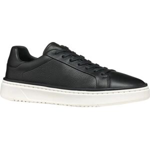 Geox Zackerty Herr Sneakers - Svart, Läder, Stadstil Geox Zackerty Herr Sneakers - Svart, Läder, Stadstil