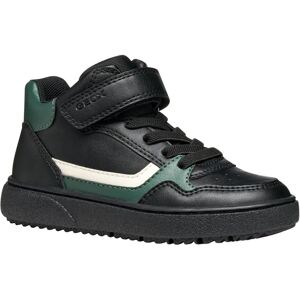 GEOX Theleven Black/Green Kid Shoes - Shoes GEOX Theleven Black/Green Kid Shoes - Shoes