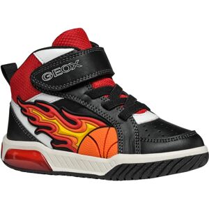 GEOX Inek Black/Red Active Sneakers - Shoes GEOX Inek Black/Red Active Sneakers - Shoes